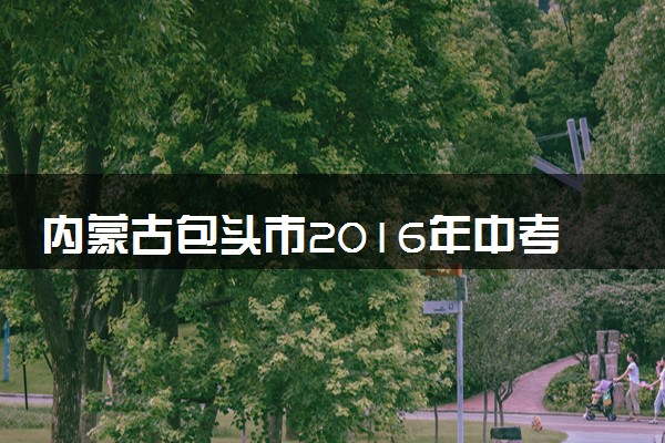 内蒙古包头市2016年中考化学真题试题（含解析）