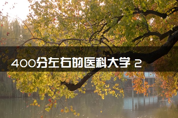 400分左右的医科大学 2024哪些院校比较好