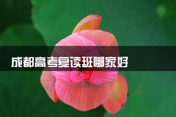 成都高考复读班哪家好