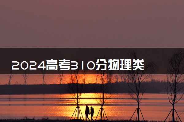 2024高考310分物理类能报哪些大学 310分左右院校名单