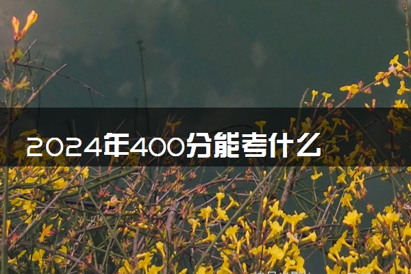 2024年400分能考什么师范大学 有哪些学校