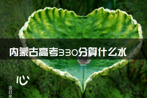 内蒙古高考330分算什么水平 2024能上哪些大学