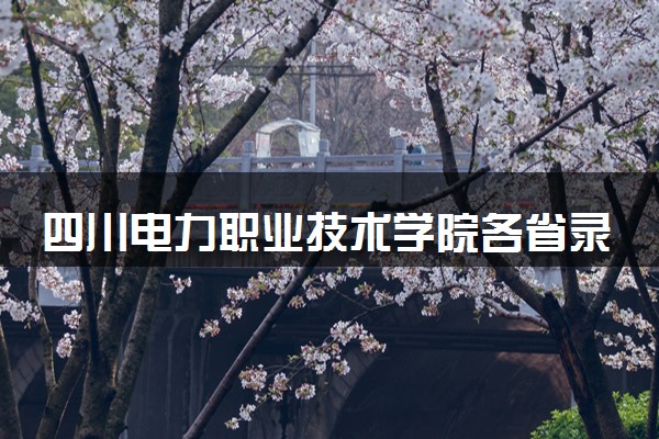 四川电力职业技术学院各省录取分数线及位次 投档最低分是多少(2024年高考参考)