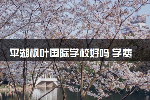 平湖枫叶国际学校好吗 学费多少钱