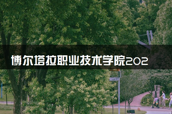 博尔塔拉职业技术学院2024年录取分数线 各专业录取最低分及位次