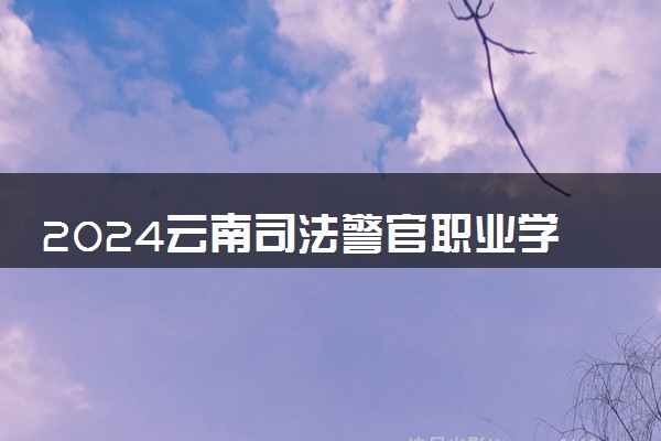 2024云南司法警官职业学院学费多少钱一年 各专业收费标准