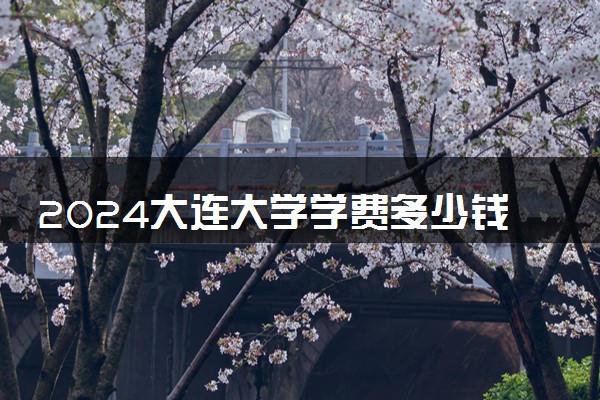 2024大连大学学费多少钱一年 各专业收费标准