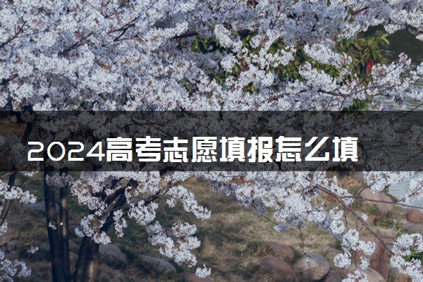 2024高考志愿填报怎么填才稳 如何避免滑档退档
