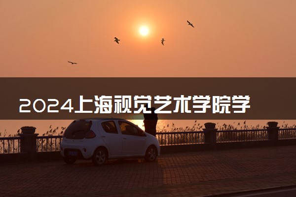 2024上海视觉艺术学院学费多少钱一年 各专业收费标准