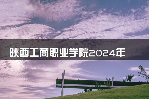 陕西工商职业学院2024年录取分数线 各专业录取最低分及位次