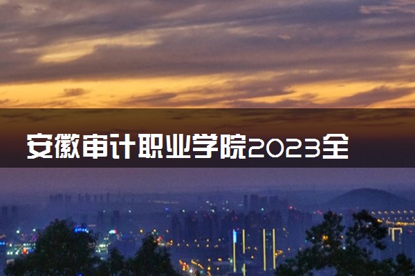 安徽审计职业学院2023全国各省录取分数线及最低位次 高考多少分能上