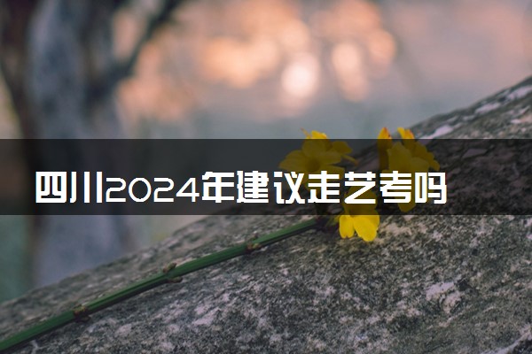 四川2024年建议走艺考吗