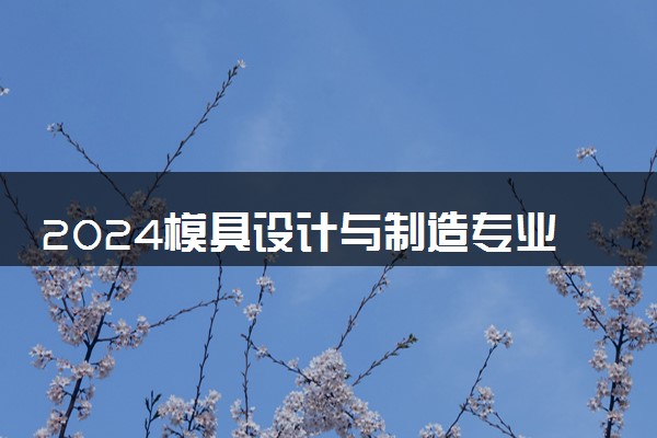 2024模具设计与制造专业主要学什么课程 就业前景及方向有哪些