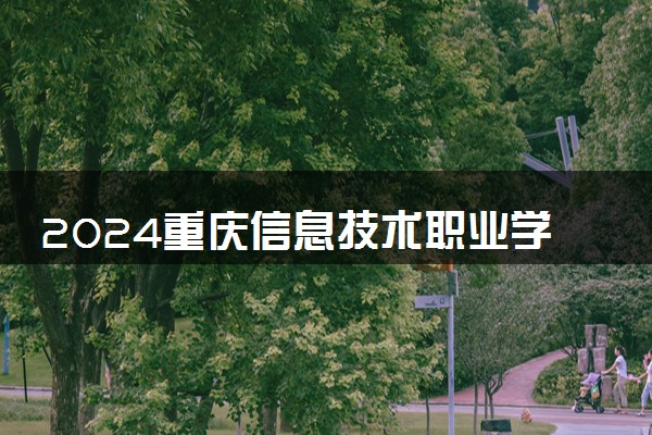 2024重庆信息技术职业学院各专业录取分数线及位次 各省录取最低分是多少