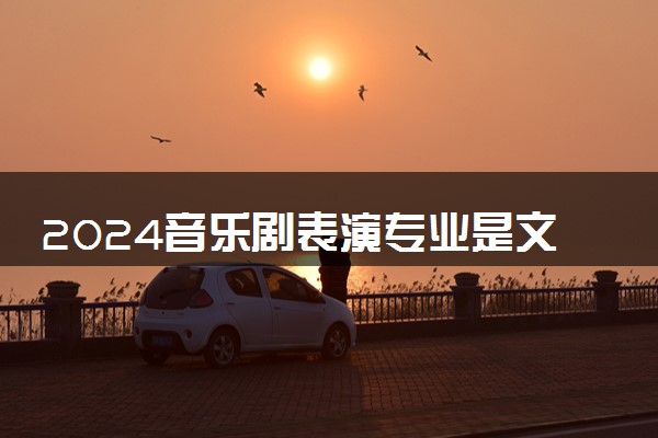 2024音乐剧表演专业是文科还是理科 就业前景及方向