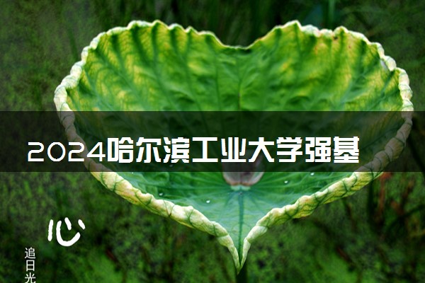 2024哈尔滨工业大学强基计划校考时间及录取结果查询入口