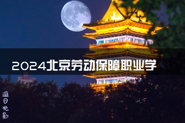 2024北京劳动保障职业学院各专业录取分数线及位次 各省录取最低分是多少