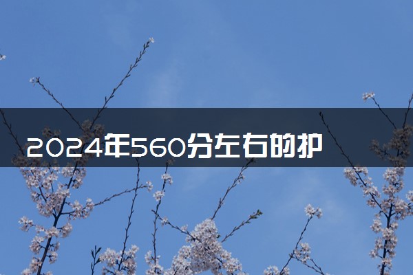2024年560分左右的护理学大学 能报哪些院校
