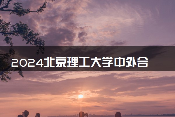 2024北京理工大学中外合作办学专业学费多少钱