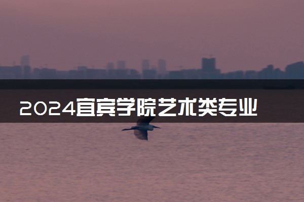 2024宜宾学院艺术类专业学费多少钱一年 各专业收费标准