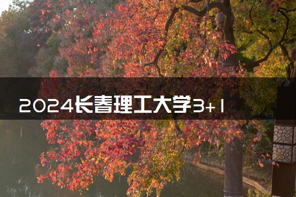 2024长春理工大学3+1中外合作办学专业有哪些