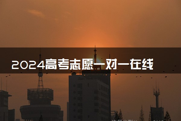2024高考志愿一对一在线咨询 哪家机构服务态度好
