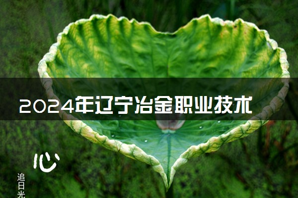 2024年辽宁冶金职业技术学院各省招生计划及招生人数 都招什么专业