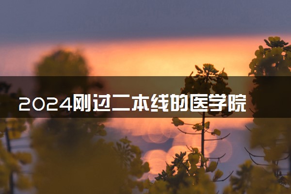 2024刚过二本线的医学院 值得报考的院校推荐