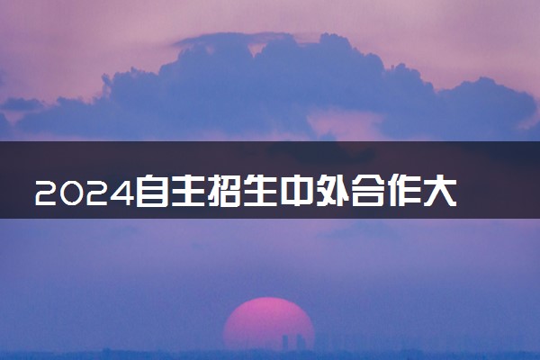 2024自主招生中外合作大学缺点和不足之处有哪些