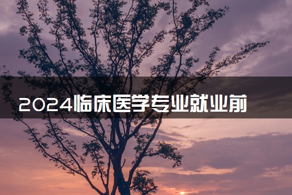 2024临床医学专业就业前景及方向 毕业后能干什么