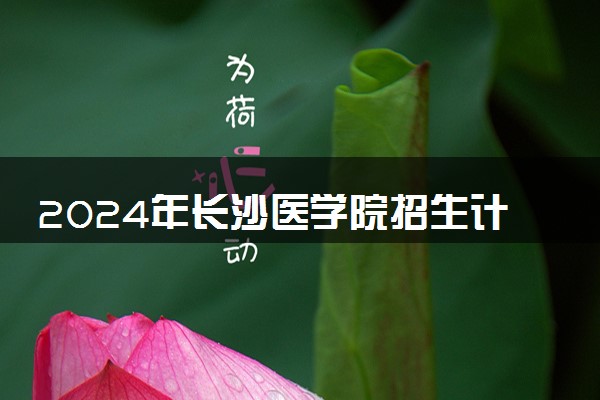2024年长沙医学院招生计划专业及各省录取分数线位次