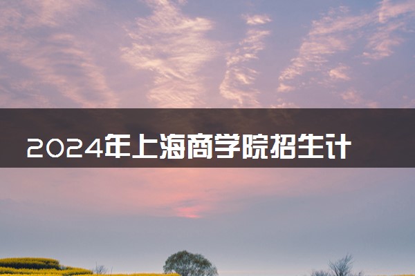 2024年上海商学院招生计划专业及各省录取分数线位次