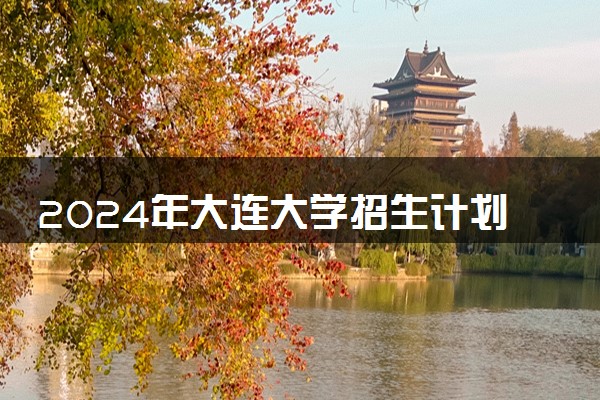 2024年大连大学招生计划专业及各省录取分数线位次