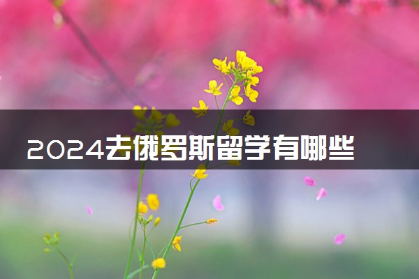 2024去俄罗斯留学有哪些优势 真实现状一览