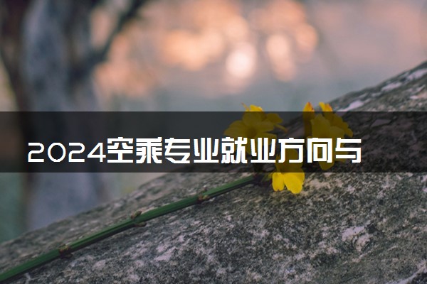 2024空乘专业就业方向与就业前景 毕业后好找工作吗