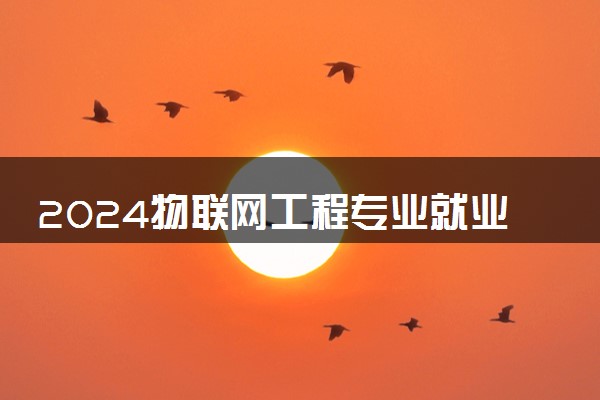 2024物联网工程专业就业方向 就业前景怎么样