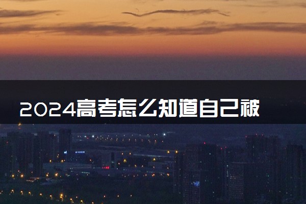 2024高考怎么知道自己被录取了 有什么查询途经