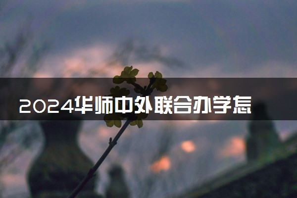 2024华师中外联合办学怎么样 有哪些优势