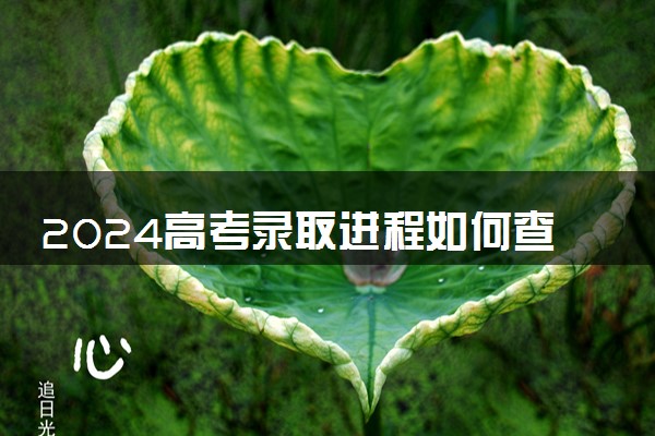 2024高考录取进程如何查询 录取通知书什么时候发放