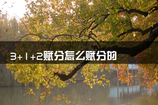 3+1+2赋分怎么赋分的 计算方法是什么