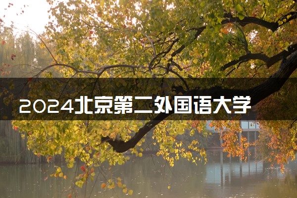 2024北京第二外国语大学hnd项目怎么样 学历被认可吗