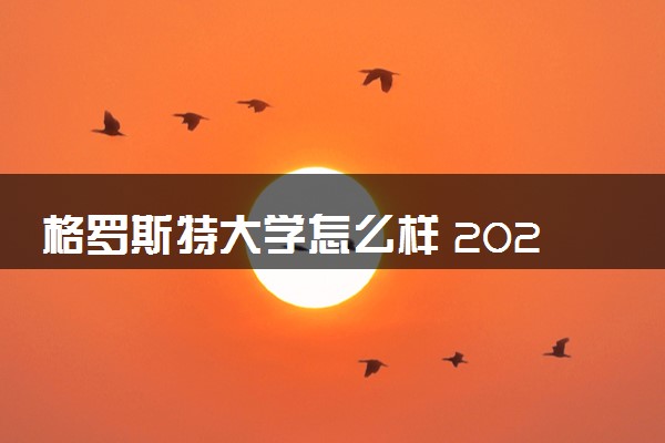 格罗斯特大学怎么样 2024值得去读吗