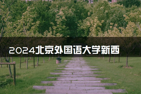 2024北京外国语大学新西兰留学班好不好 有前途吗