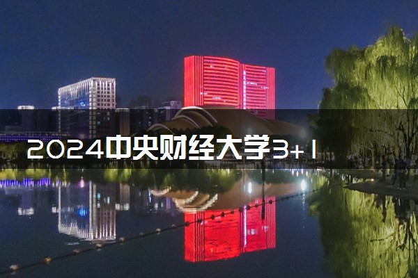 2024中央财经大学3+1国际本科怎么样 有什么优势
