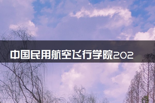 中国民用航空飞行学院2025在宁夏招收飞行技术专业学生初检时间 哪天开始