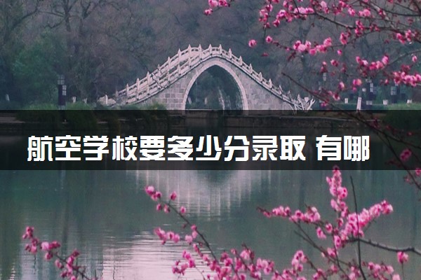 航空学校要多少分录取 有哪些要求