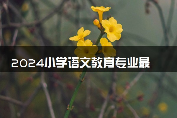 2024小学语文教育专业最好大学排名 哪所院校实力强