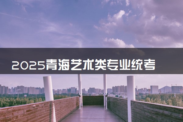 2025青海艺术类专业统考考试日程安排 几月几号考试