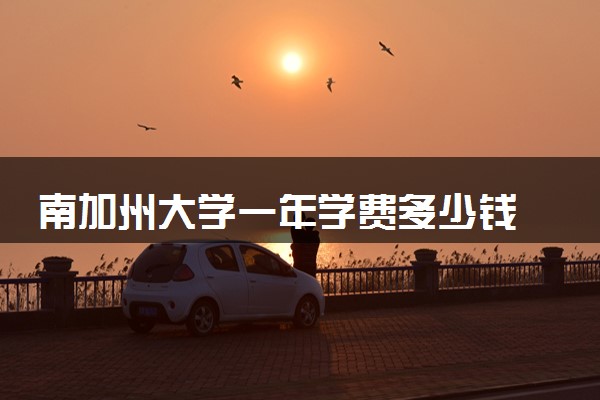 南加州大学一年学费多少钱 有奖学金吗