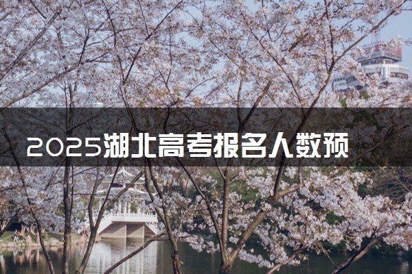 2025湖北高考报名人数预测 历年报考人数汇总